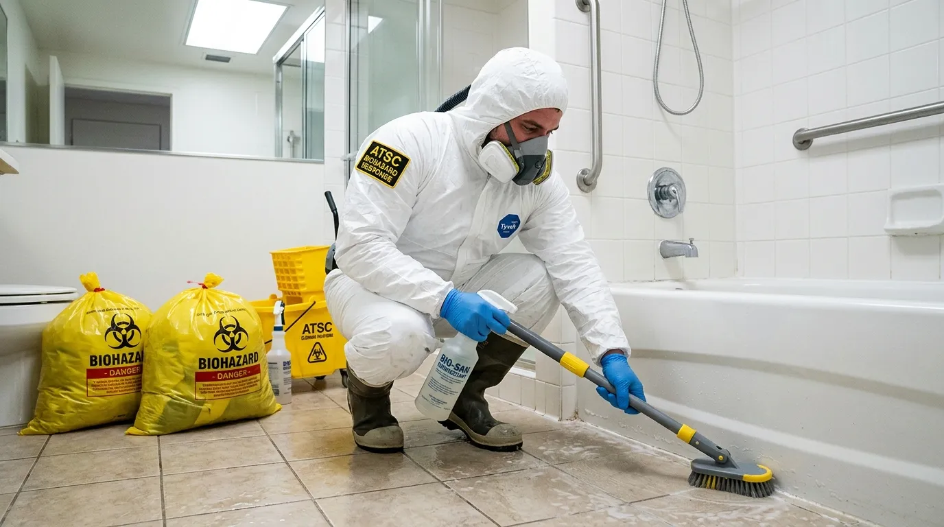 Decontamination equipment deployed for Blood Cleanup in Upper West Side